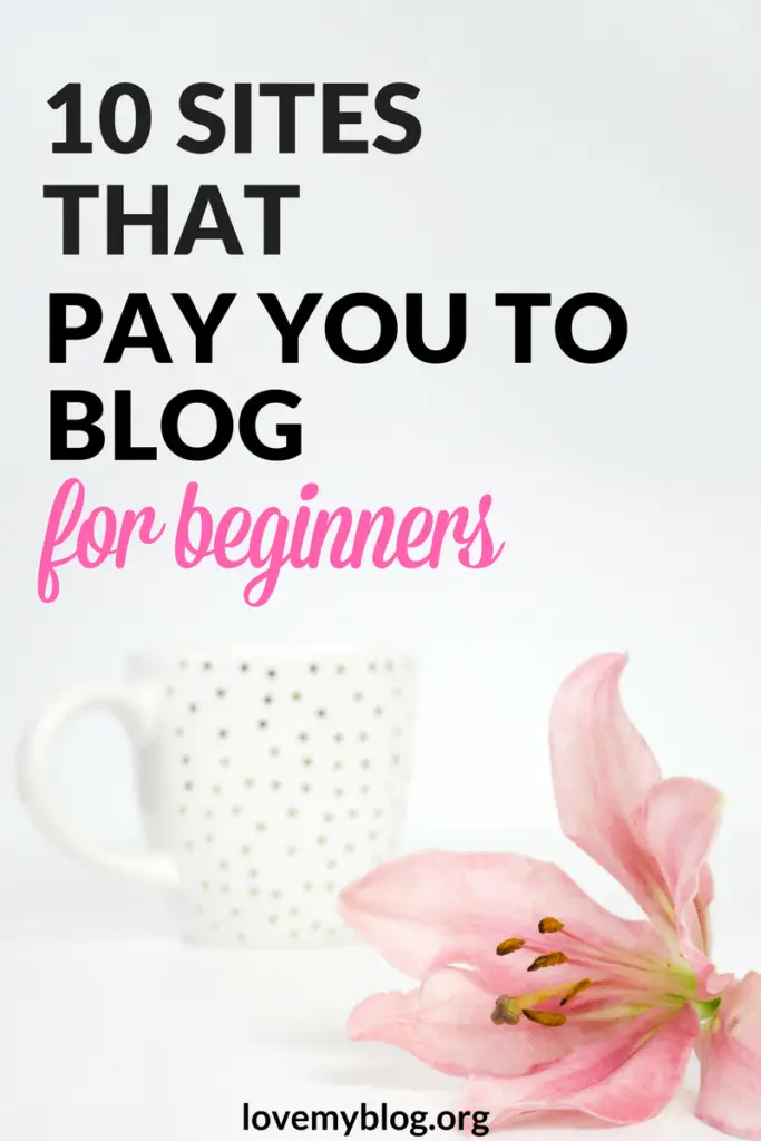 10 sites that pay you to blog.